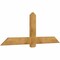 Ekena Millwork Eugene Rough Sawn Timber Gable Bracket, Western Red Cedar, 72"W x 27"H x 2"D x 6"F, 9/12 Pitch GBW072X27X0206EUG00RWR - alternate 2